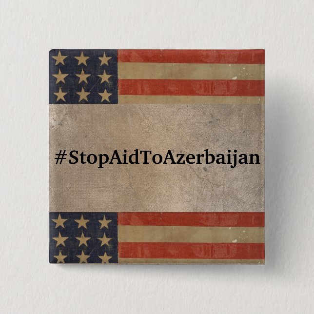 #StopAidToAzerbajdzjan-knapp Knapp (Framsida)