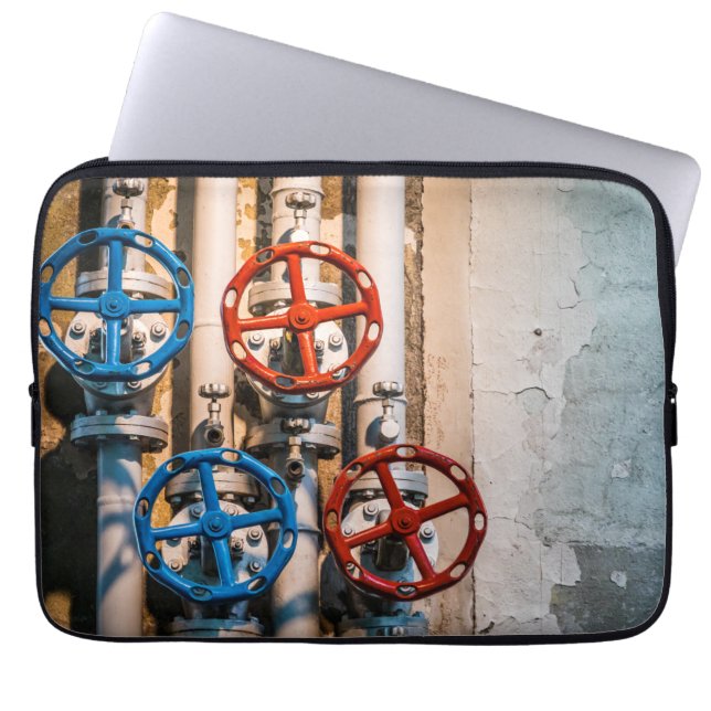 Stopcock in the Schiffbau, Zürich Laptop Fodral (Framsidan)