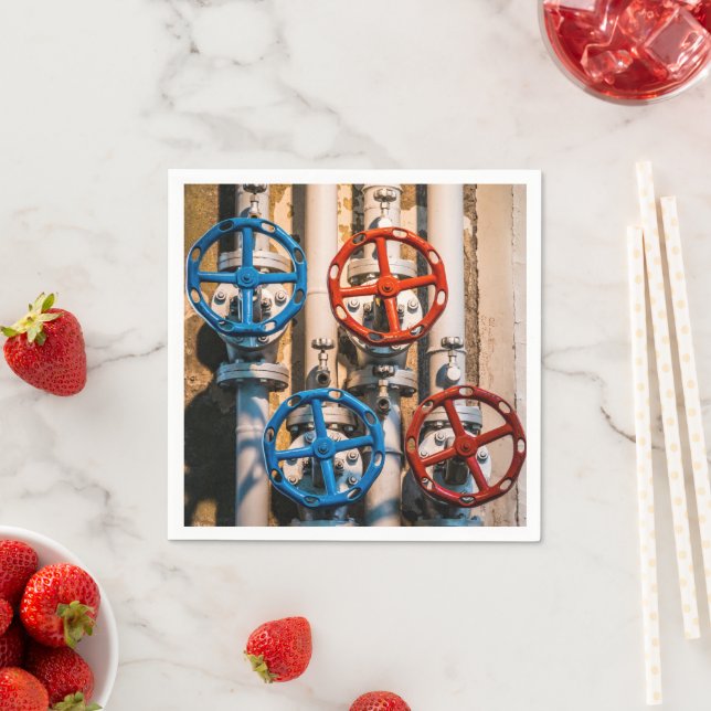 Stopcock in the Schiffbau, Zürich Pappersservett (Insitu)