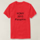 #stophim 2012 för Kony utslagsplatsT-tröja T-shirt (Design framsida)