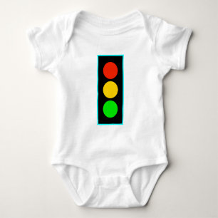 Stoplight med ljusblå Gräns T Shirt