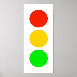 Stoplightfärger Poster
