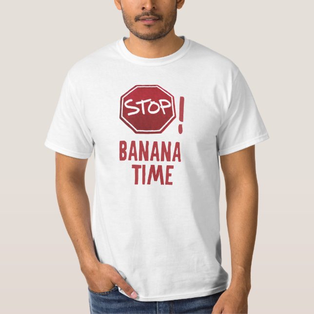 Stopp! Banantid Tee (Framsida)