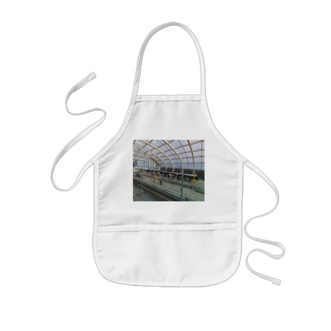 Stopp för Manchester-spårvagn Barnförkläde (Framsidan)