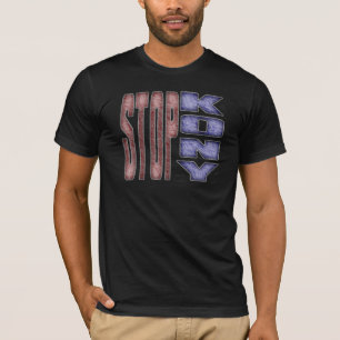 STOPP KONY - Ungar Crayon färgaddesign Tee Shirt