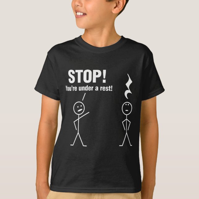 Stopp T Shirt (Framsida)