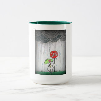 STOPP Två-Tonad MUGG