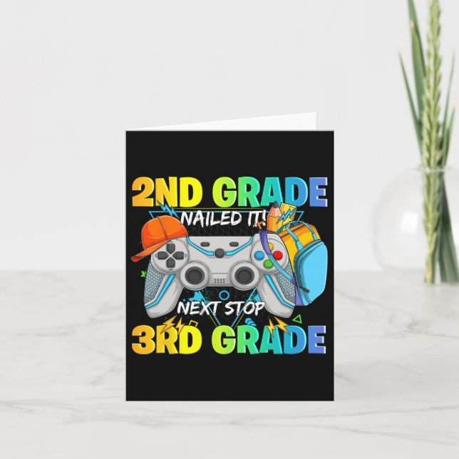 Stoppa 3rd Klass 2:a Klass, Nail IT Student Video Kort (Framsida)