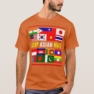 Stoppa AAPI Hate-supportmedvetenheten Stoppa asiat T Shirt