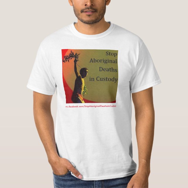 Stoppa Aboriginal dödar i sida för arrest 2 T-shirt (Framsida)