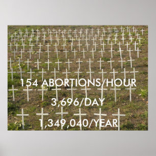 Stoppa abort poster