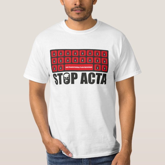 Stoppa ACTAEN Tee Shirt (Framsida)