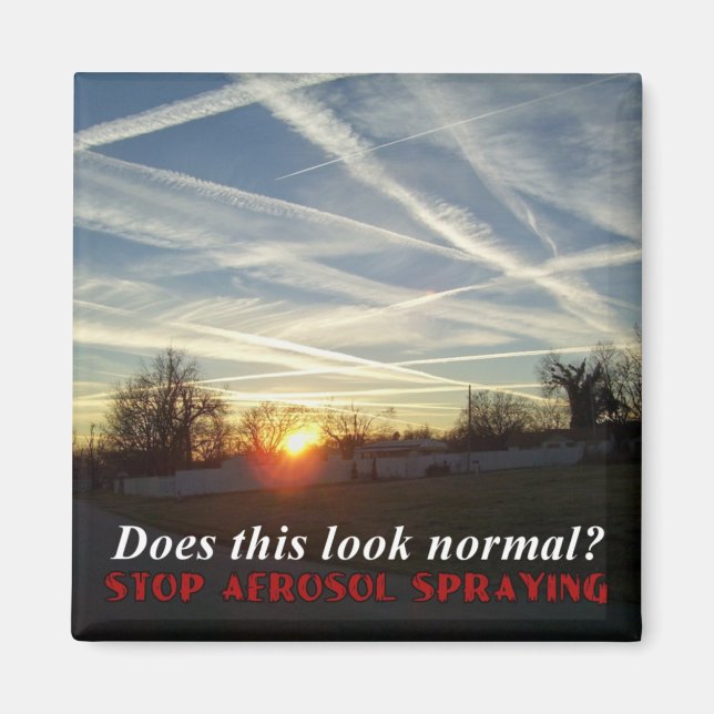 Stoppa aerosolspridning magnet (Framsidan)