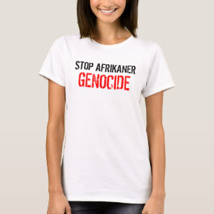 STOPPA AFRIKANERFOLKMORDET T SHIRT