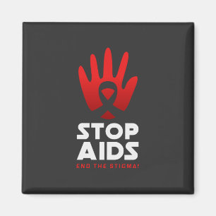 Stoppa Aids Magnet