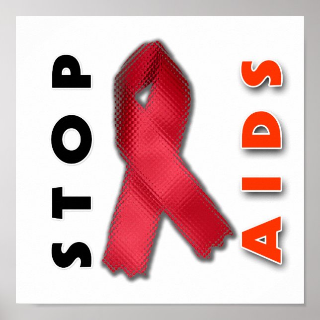 Stoppa AIDS (sida) Poster (Framsidan)