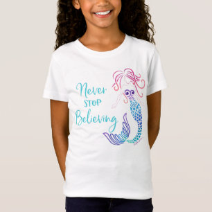 Stoppa aldrig att tro t shirt