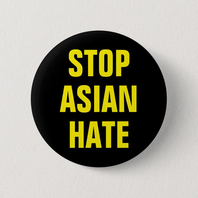 Stoppa asiatisk Hate AAPI Knapp (Framsida)