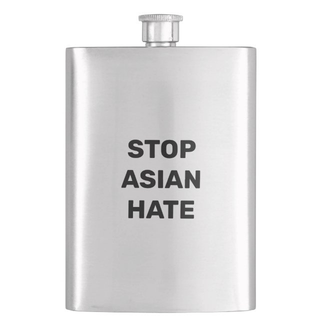 Stoppa asiatisk hate, fickplunta (Framsidan)
