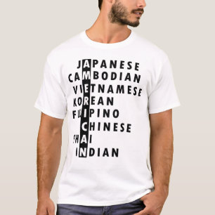 Stoppa asiatiska hatasiatiska amerikaner t shirt