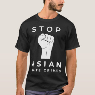 Stoppa asiatiska hatbrott mot asiatiska amerikansk t shirt
