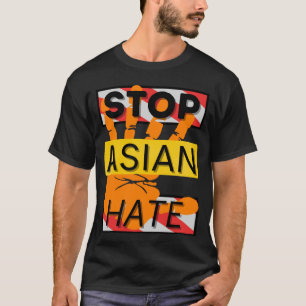 Stoppa asiatiskt hat t shirt