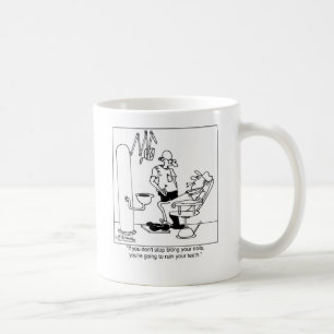 Stoppa att bita dina naglar kaffemugg