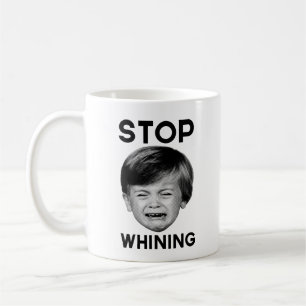 Stoppa att gnälla kaffemugg