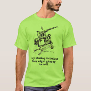 Stoppa att missbruka djur!!! rolig t-skjorta tee shirt