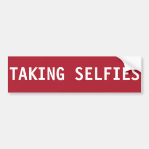 STOPPA ATT TA SELFIES BILDEKAL