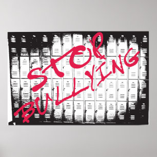 STOPPA ATT TRAKASSERA POSTER