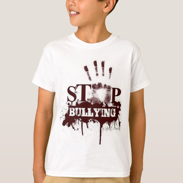 Stoppa att trakassera t-shirt (Framsida)