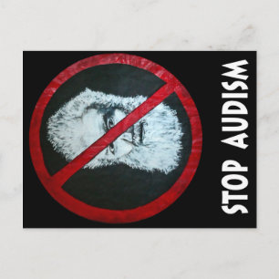 Stoppa Audism Vykort