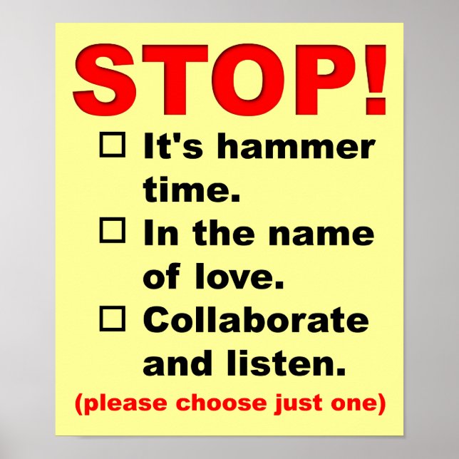 Stoppa av Spelar ingen roll skäl när du väljer Lus Poster (Framsidan)