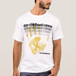 Stoppa barndomcancer -- ANPASSADE Tee