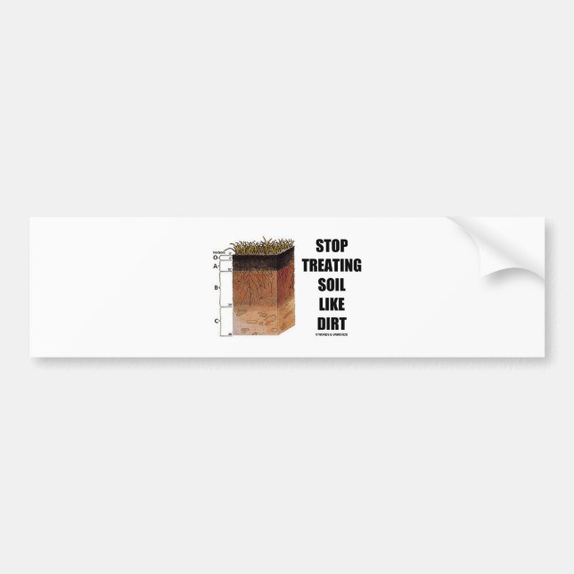 Stoppa behandling smutsar lik smuts (smutsa bildekal (Framsidan)