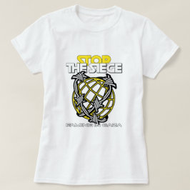 Stoppa belägringsFAMINEN I Gazaremsan T Shirt