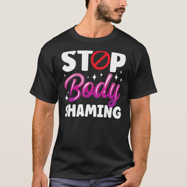 Stoppa blockering av utseendet för blockering t shirt (Framsida)