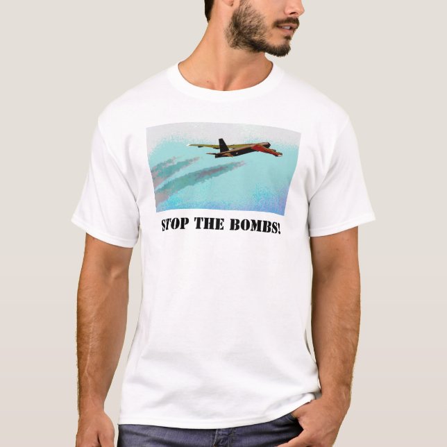 STOPPA BOMBS! TEE SHIRT (Framsida)