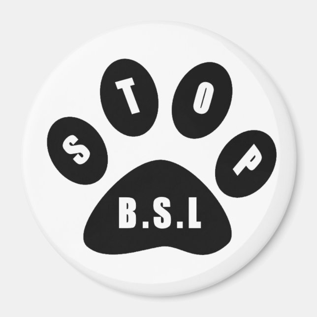 Stoppa BSL Magnet (Framsidan)