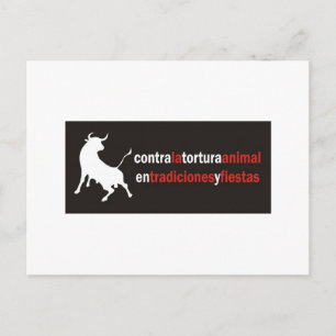 Stoppa Bull Fighting! Vykort