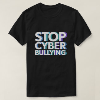 Stoppa Cyberpennalismskjortan T-shirt