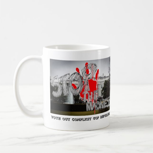 STOPPA DE GALENHETA - RÖSTA UT KOMPLICITA REPUBLIK KAFFEMUGG (Vänster)
