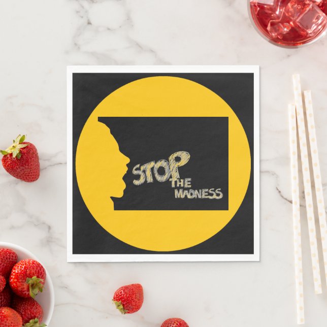 Stoppa den Galenheta Pappersservett (Insitu)