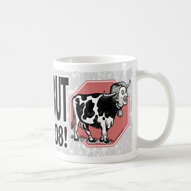 Stoppa den tokiga koAnti-Hillary muggen Kaffemugg (Höger)