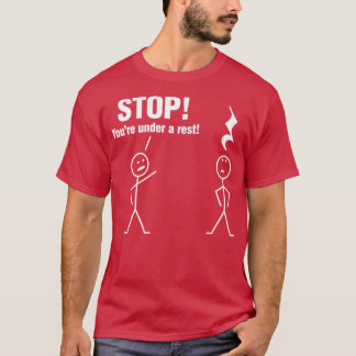Stoppa dig under vila t shirt