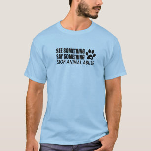 Stoppa djurmisshandel t shirt