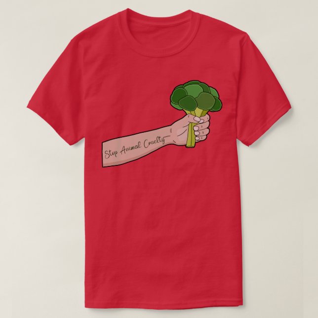Stoppa djurplågeri t shirt (Design framsida)