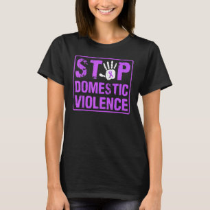 Stoppa Domestic Violence Domestic Warrior S T Shirt