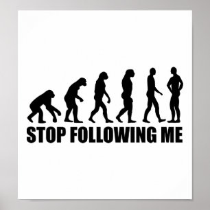 Stoppa efter mig evolution poster